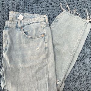 Light Mom Jeans